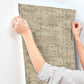 Pop The Cork Taupe Wallpaper