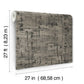 Pop The Cork Charcoal Wallpaper