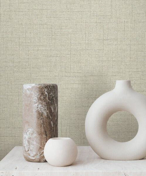 Hillswick Tweed Fog Wallpaper