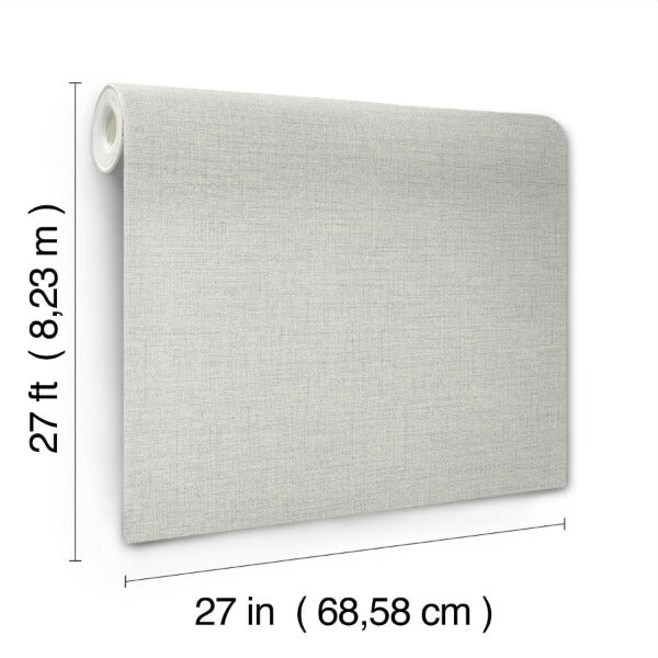 Hillswick Tweed Pewter Wallpaper