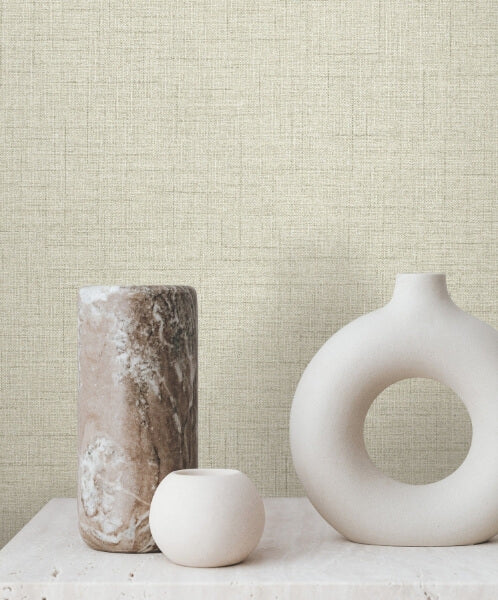 Hillswick Tweed Beige Wallpaper