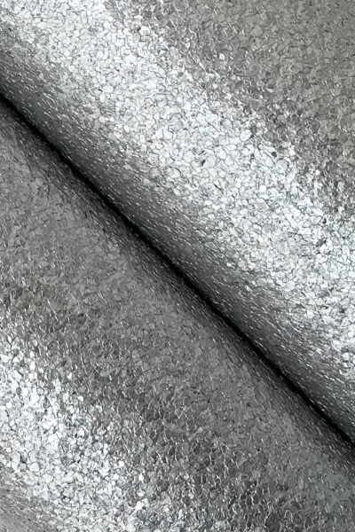 Terra Mica Silver Wallpaper