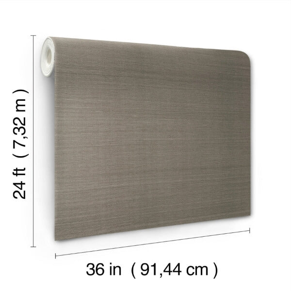 Imperial Dark Grey & Tan Wallpaper
