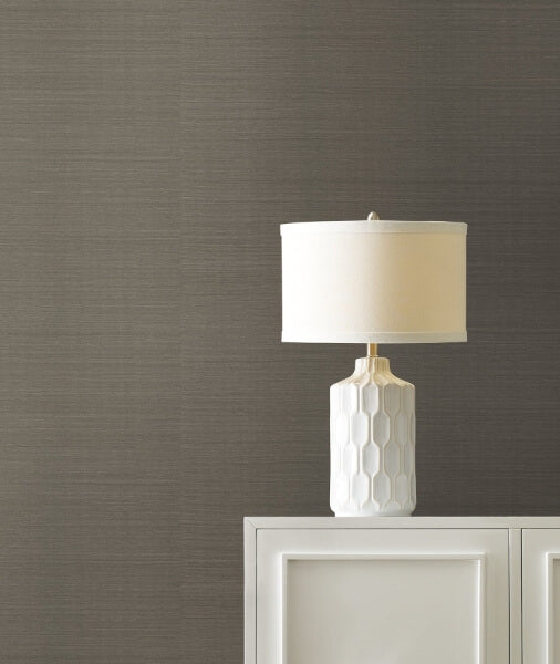 Imperial Dark Grey & Tan Wallpaper