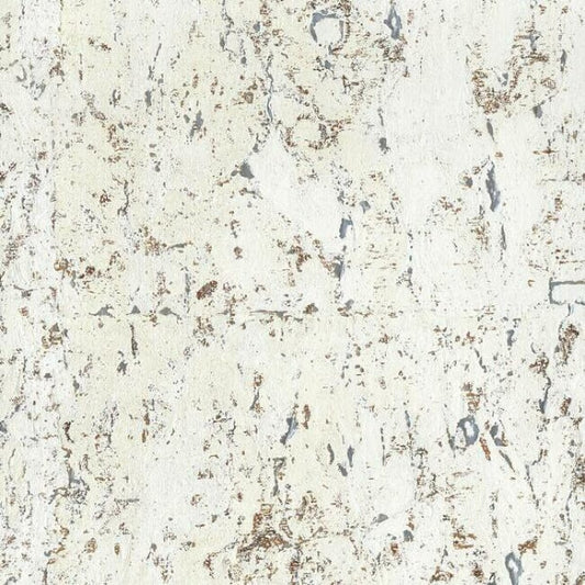 Cork White Wallpaper