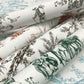 Seasons Toile Grey Wallpaper