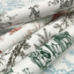 Seasons Toile Grey Wallpaper