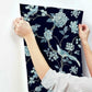 Fanciful Navy Wallpaper