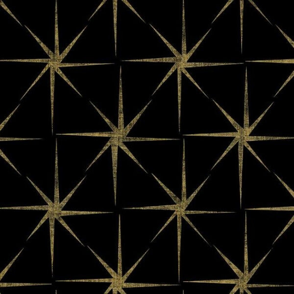 Evening Star Black Wallpaper
