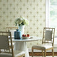 Evening Star Cream Wallpaper