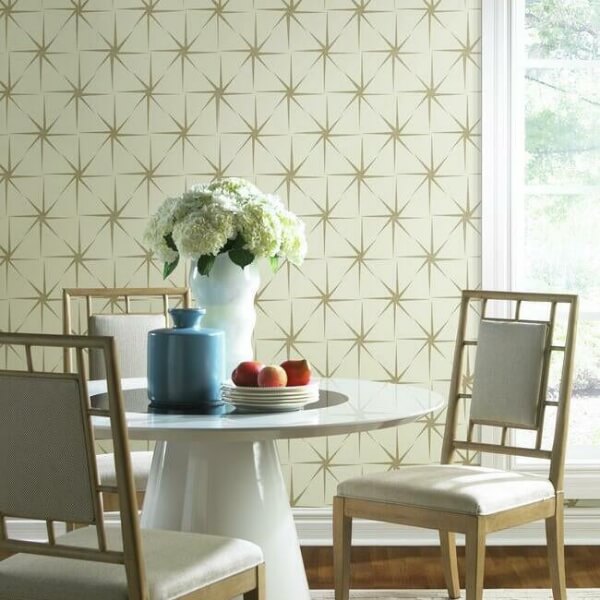 Evening Star Cream Wallpaper