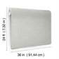 Sheer Linen Light Grey Wallpaper