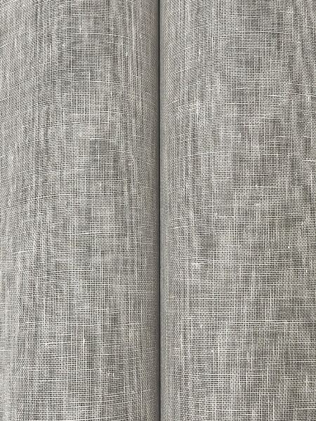 Sheer Linen Grey Wallpaper