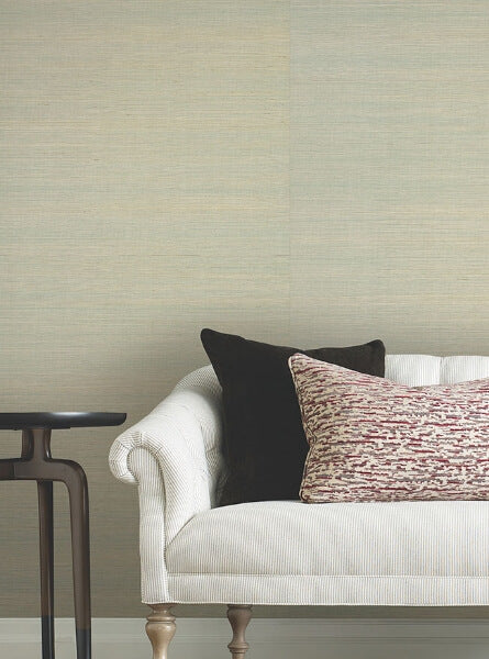 Maguey Sisal Vanilla Sage Wallpaper