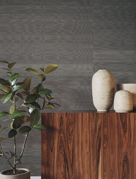 Silk Road Graphite Wallpaper