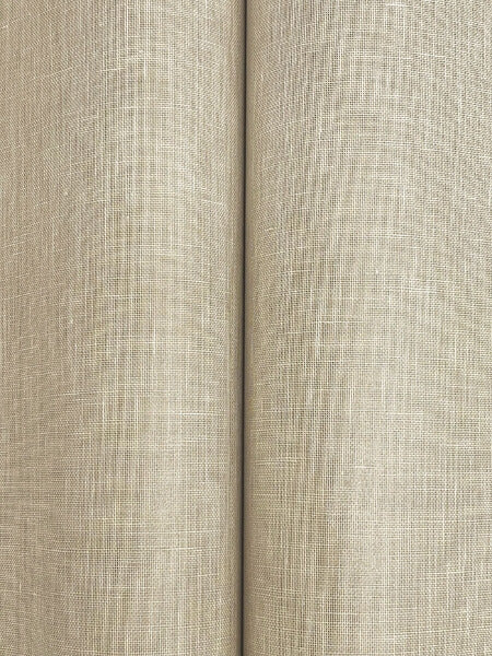 Sheer Linen Silver Lining Wallpaper