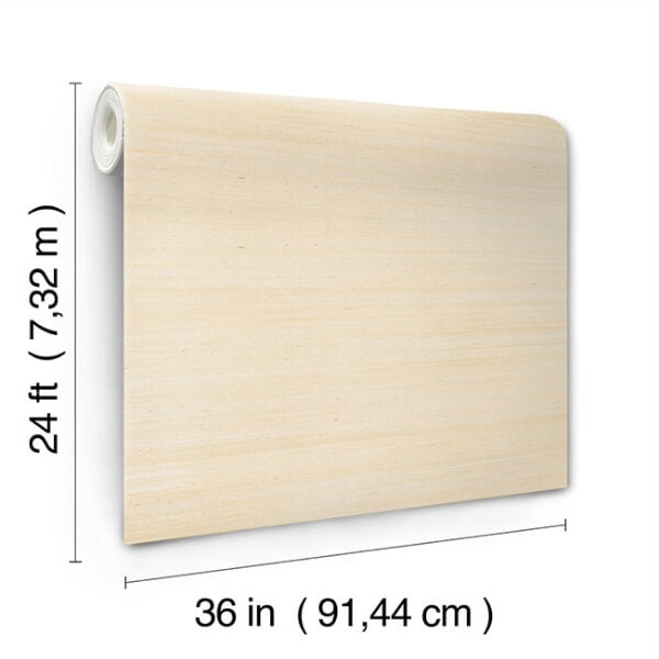 Maguey Sisal Ivory Wallpaper
