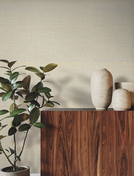 Glistening Sisal Whitening Wallpaper