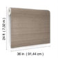 Smooth Abaca Stone Wallpaper