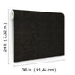 Caldera Cork Black Wallpaper