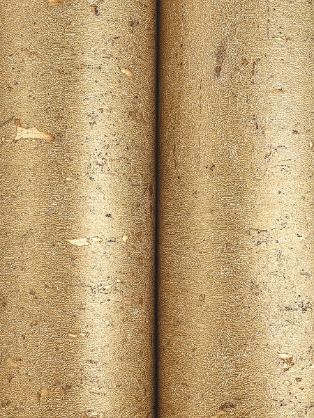 Caldera Cork Antique Gold Wallpaper