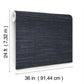 Multicolored Hemp Navy Wallpaper