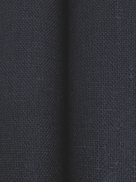 Jute Weave Navy Wallpaper