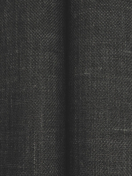 Jute Weave Black Wallpaper