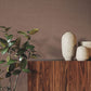 Linen Levels Russet Wallpaper
