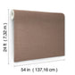 Linen Levels Russet Wallpaper