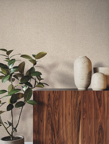 Check Paperweave Toasted Walnut Wallpaper
