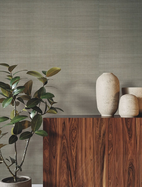 Glistening Sisal Feathered Wallpaper
