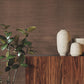 Glistening Sisal Friar Brown Wallpaper