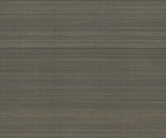 Tailored Abaca Walnut Wallpaper