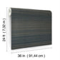 Tailored Abaca Ombre Blue Wallpaper