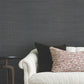 Maguey Sisal Charcoal Wallpaper