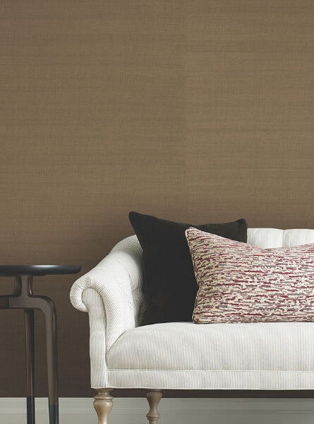 Maguey Sisal Toffee Wallpaper