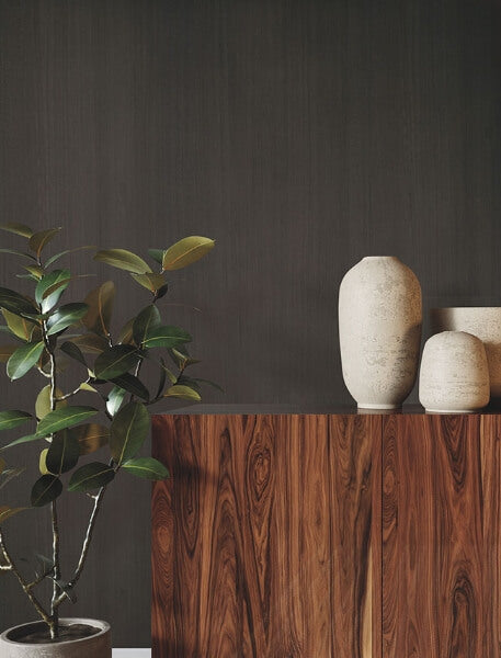 Wood Veneer Walnut Wallpaper
