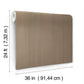Wood Veneer Pebble Wallpaper