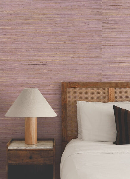 Multicolored Hemp Rose Bisque Wallpaper