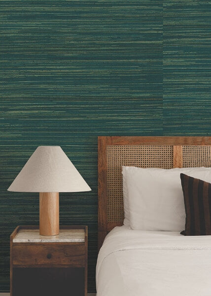Multicolored Hemp Lakeside Wallpaper