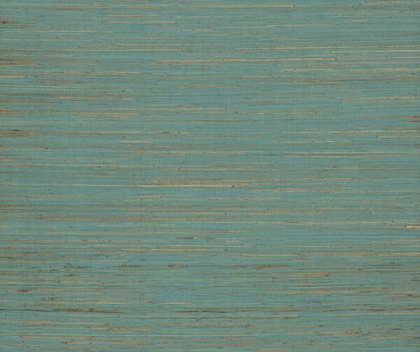 Multicolored Hemp Aqua Wallpaper