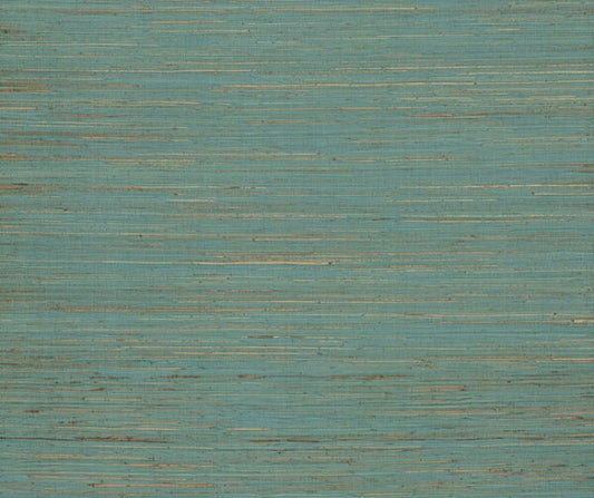 Multicolored Hemp Aqua Wallpaper