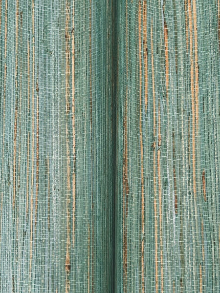 Multicolored Hemp Aqua Wallpaper