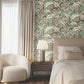Mystic Isle Green Wallpaper