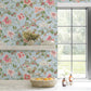Marguerite Vine Wallpaper - Blue