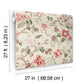 Marguerite Vine Cream Wallpaper