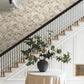 Marguerite Vine Taupe Wallpaper