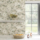 Marguerite Vine Taupe Wallpaper