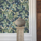 Briarwood Navy Wallpaper